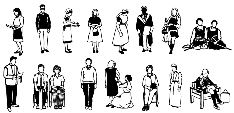 Exhibit of Archive Figures