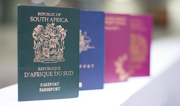 A selection of passports from different countries