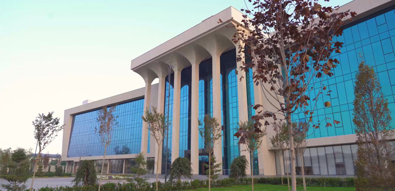 The main British Management University campus building.