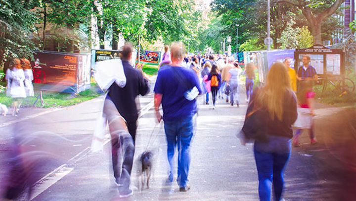 A busy street