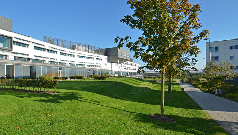 Panorama of Queen Margaret University Campus