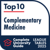 Top 10 Complementary Medicine (Complete university Guide 2025)