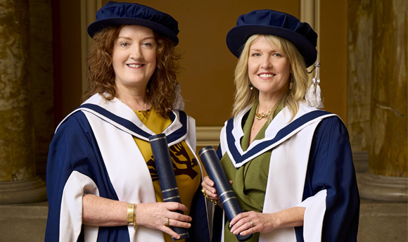 Shona McCarthy and Ashley Jensen