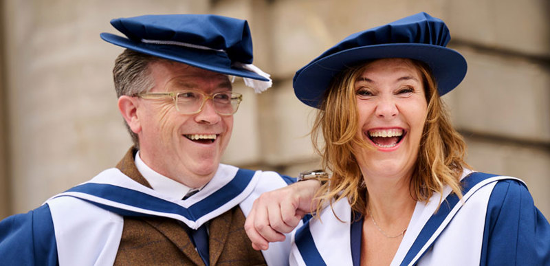 Jane McCarry and Mark Cox