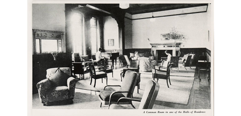 This is the Common Room at Melvin House.