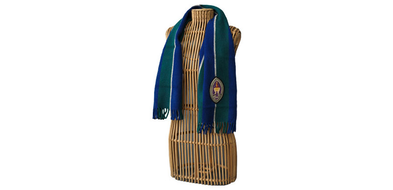 Scarf in Post-1950 College of Domestic Science Colours