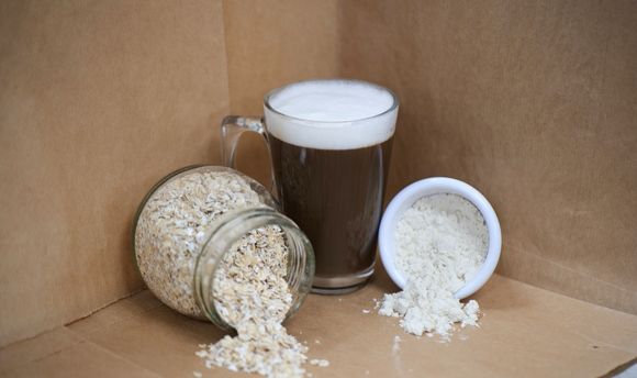 Scottish Oats, Frothy Coffee & Oat Powder