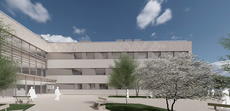 Edinburgh Innovation Hub Courtyard