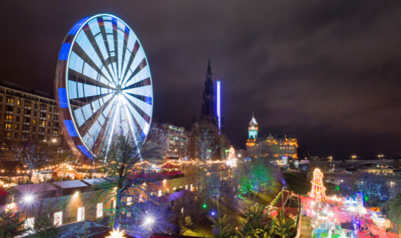 The Edinburgh Christmas Market