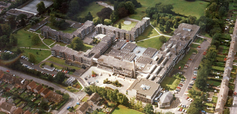 An aerial shot of the Corstorphine campus