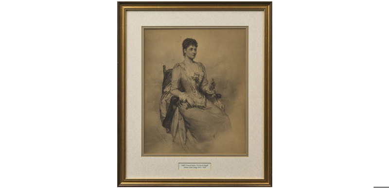This is a portrait of Princess Louise, Duchess of Argyll.