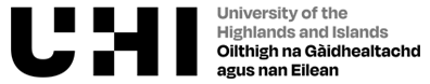 University of the Highlands and Islands logo